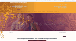 Desktop Screenshot of chiropractichealthclinicnj.com